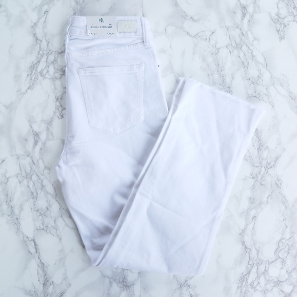 Lauren Ralph Lauren Regal Straight Leg Crop Denim - Picture 2 of 6